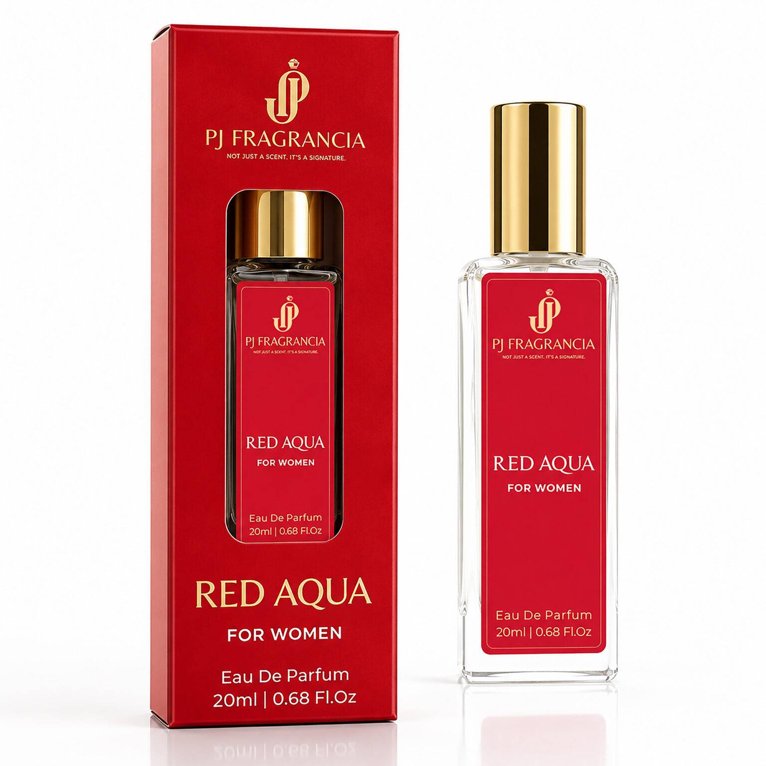 PJ Fragrancia Red Aqua Perfume For Women - 1