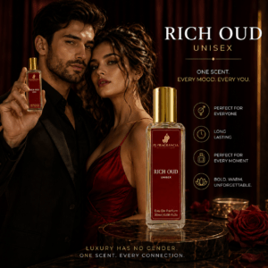 PJ Fragrancia - Rich Oud Unisex Perfume – 20ml